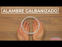Art.9015 Alambre Galvanizado #18  #20  #22  #24 10g (aprox 5m)