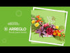 Fantasías Miguel Clave:IM1272 Arreglo Floral Boda Tropical
