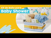Fantasías Miguel Clave:PV74 Kit De Baño Baby Shower Azul