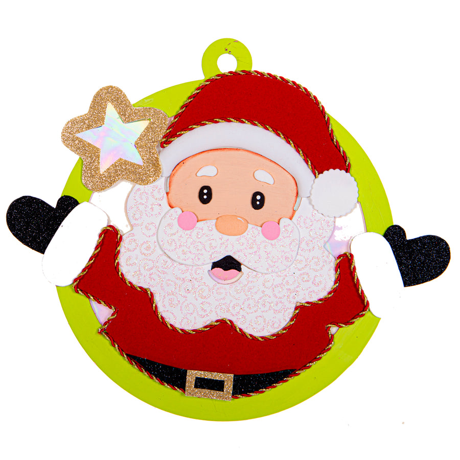 Art.10072 Esfera Personaje Navidad 25cm 1pz