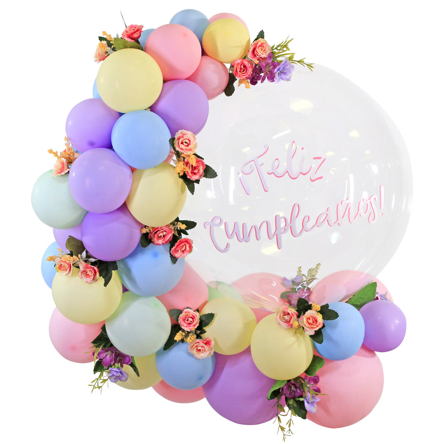 Art.4083 Globos Colores Pastel 30cm 15pz