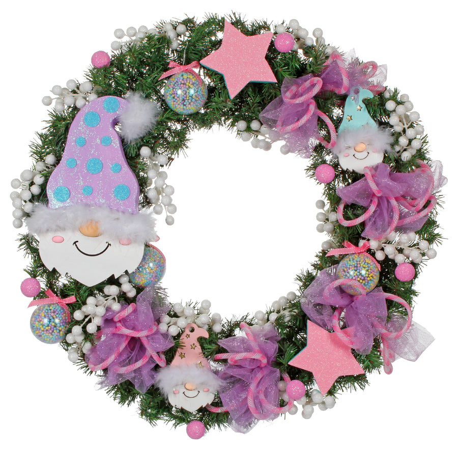 Art.10766 Cara Personaje Navideño 12cm 1pz