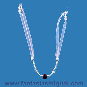 Pulsera Blanco/ Rojo