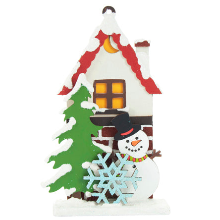 Casita Muñeco De Nieve