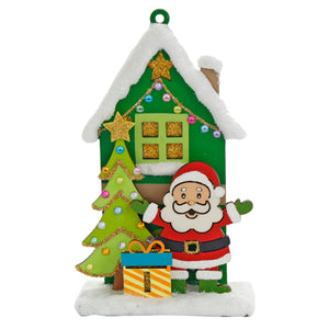 Casita Santa Con Regalo