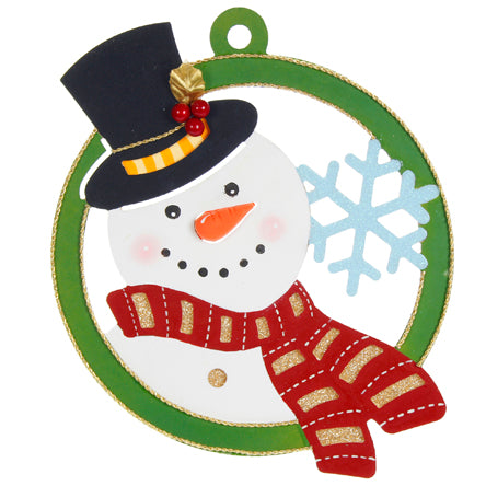 Esfera Muñeco De Nieve