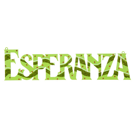 Letrero Esperanza Espirales