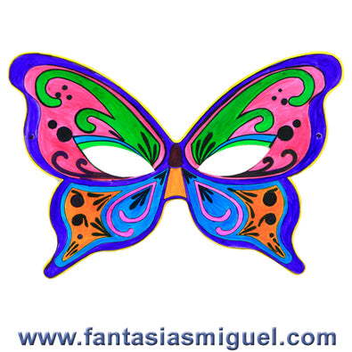 Fantasías Miguel Clave:AH72 Antifaz Mariposa