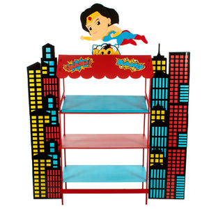 Mueble Con Edificios Super Girl