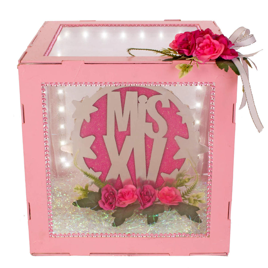 Adorno Cubo De Xv Años