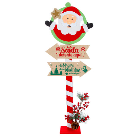 Adorno Santa Con Flechas