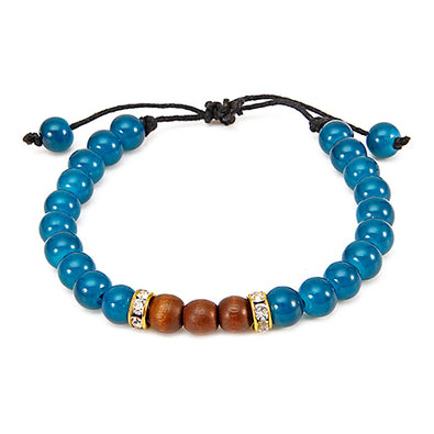 Fantasías Miguel Clave:AN407 Pulsera Jade-Café