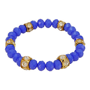 Pulsera Azul-Oro