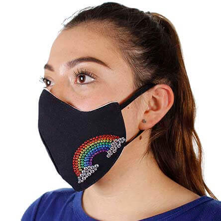 Cubre Bocas Arcoiris