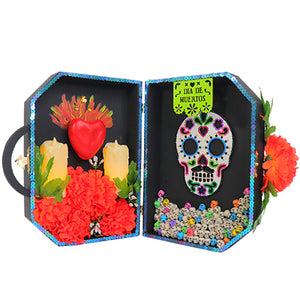 Caja Altar Con Velas