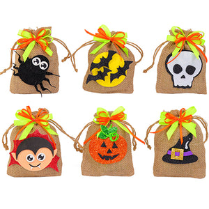 Bolsitas Yute Halloween