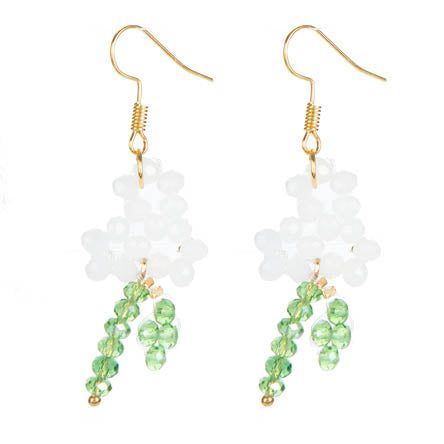 Aretes Con Flores De Rondeles