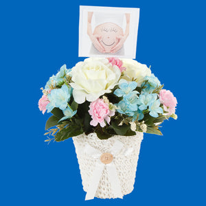 Centro De Mesa Baby Con Fotografía