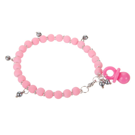 Pulsera Con Chupón Y Cuenta Redonda