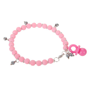 Pulsera Con Chupón Y Cuenta Redonda