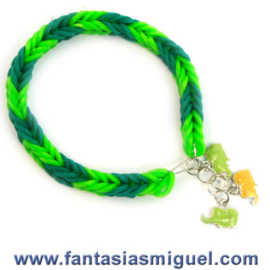 Fantasías Miguel Clave:CA1328 Pulsera Verde/Agua