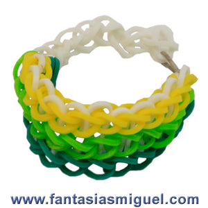 Pulsera Agua/Limón/ Amarillo/Blanco