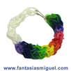 Fantasías Miguel Clave:CA1430 Pulsera Doble Multicolor