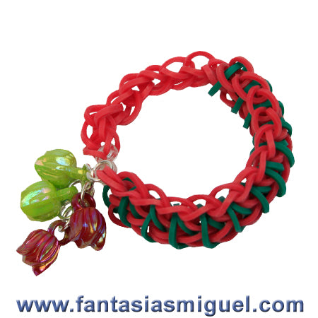 Pulsera Con Dije Flor