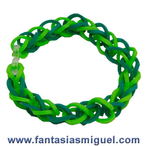 Pulsera Cadena Sencilla Limón/Agua