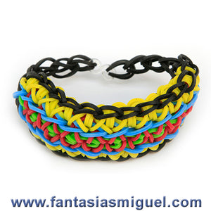 Pulsera Ligas Multicolor