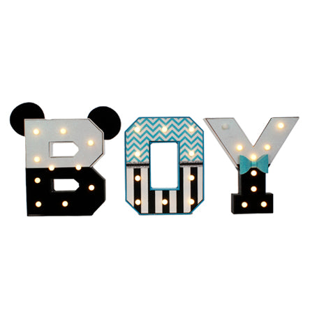 Letras Boy Panda