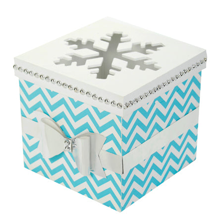 Caja Copo Moño Plata