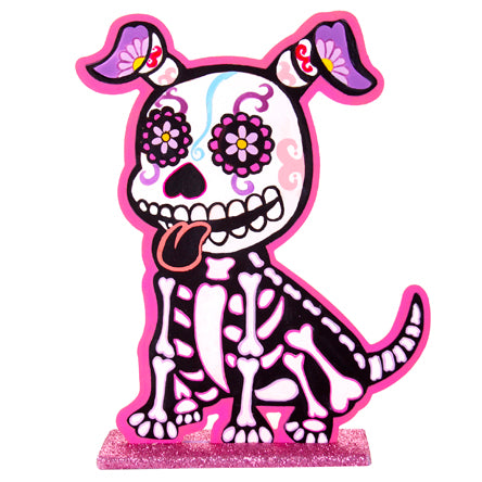 Adorno Perrito Lila