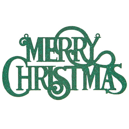 Adorno Letrero Verde