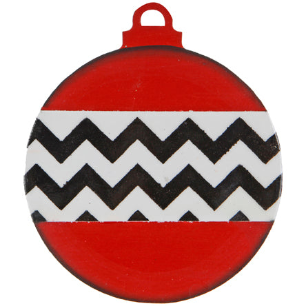 Esfera Rojo/Negro
