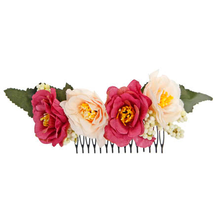 Adorno Para Cabello Con Rosas