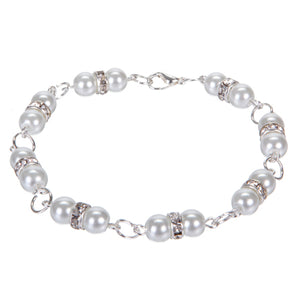 Pulsera De Engarces De Perlas