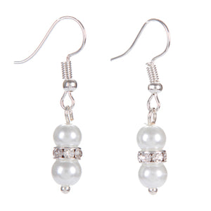Aretes Con Engarces De Perlas