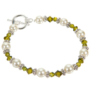 Pulsera Con Cuenta Fundida