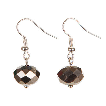 Aretes Con Rondeles Plata