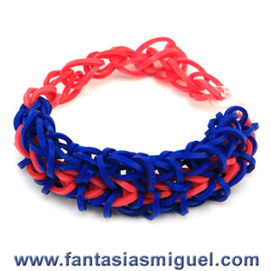 Pulsera Azul / Rojo