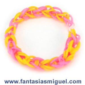 Pulsera Amarillo - Rosa