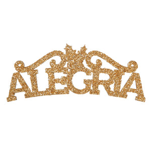 Letrero Alegría Diamantado