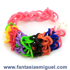 Pulsera De Zíper, Varios Colores