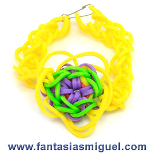 Pulsera Con Flor