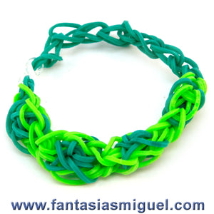 Pulsera Con Ligas Agua, Limón