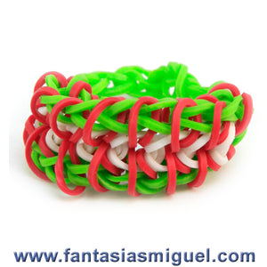 Pulsera Zipper Tricolor