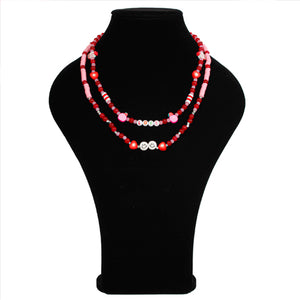 Collar Rosa/Rojo Love