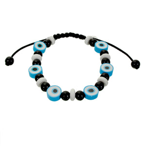 Pulsera Ojo Turco Negro/Azul