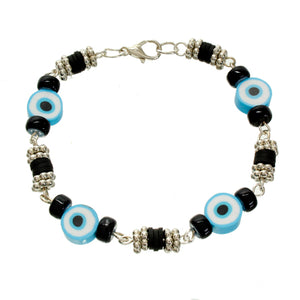 Pulsera Engarces Negro/Azul